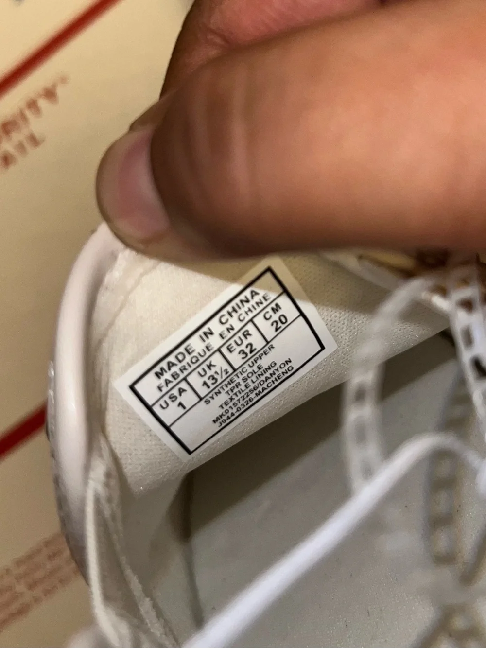 Michael Kors Kids' Danyon White Slip-On Sneakers
